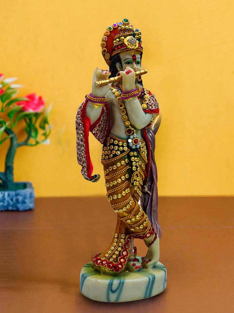 Standing Lord Krishna Idol Call 8884243583 Lord Krishna Idol For Home