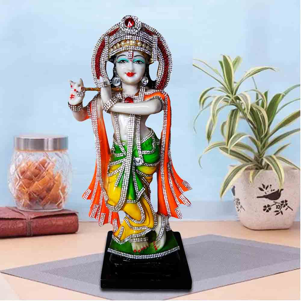 Buy Lord Krishna Idol Online Call 8884243583 Standing Lord Krishna