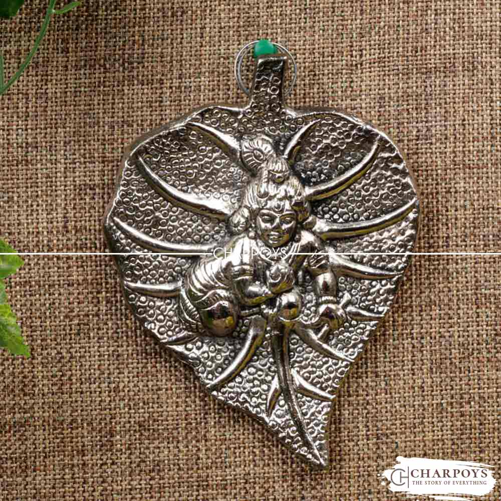 SHRI KRISHNA LEAF DESIGN WALL HANGING HOME DECOR