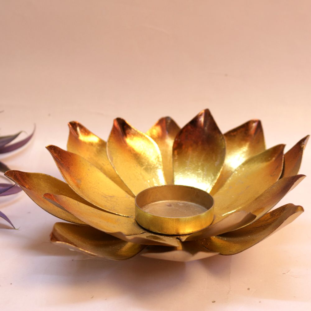 glass lotus 7 inch