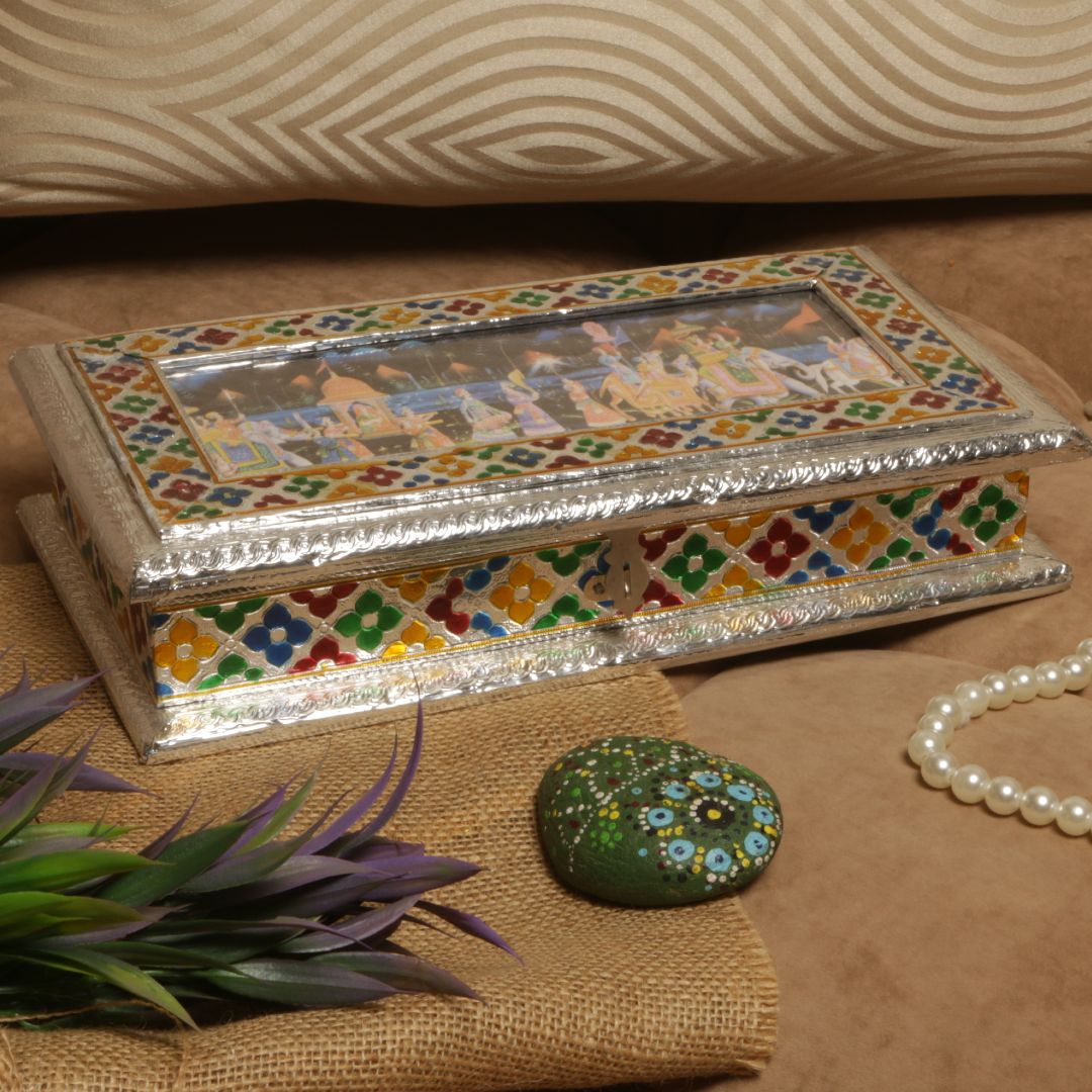 7X13  WOODEN MINA  DRY FRUIT BOX