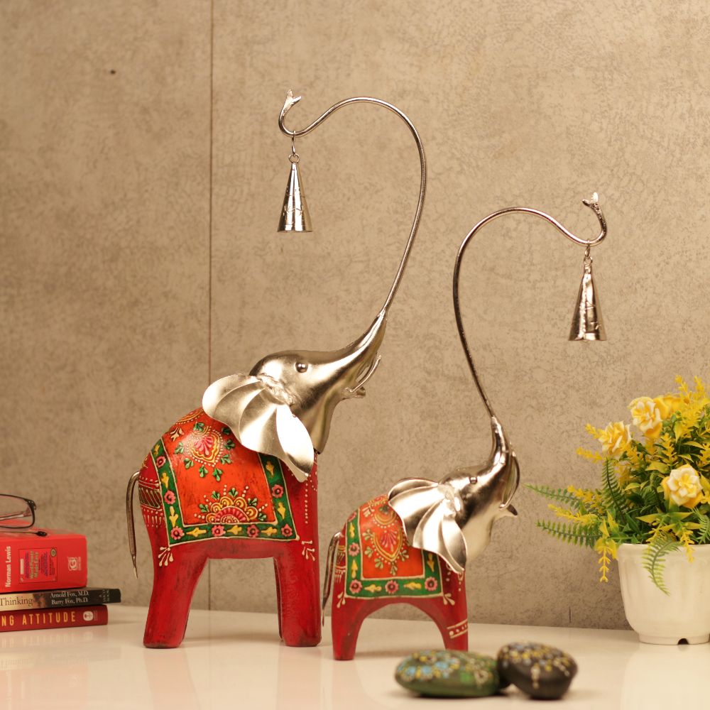 WOODEN BELL ELEPHANT S/2 26DE