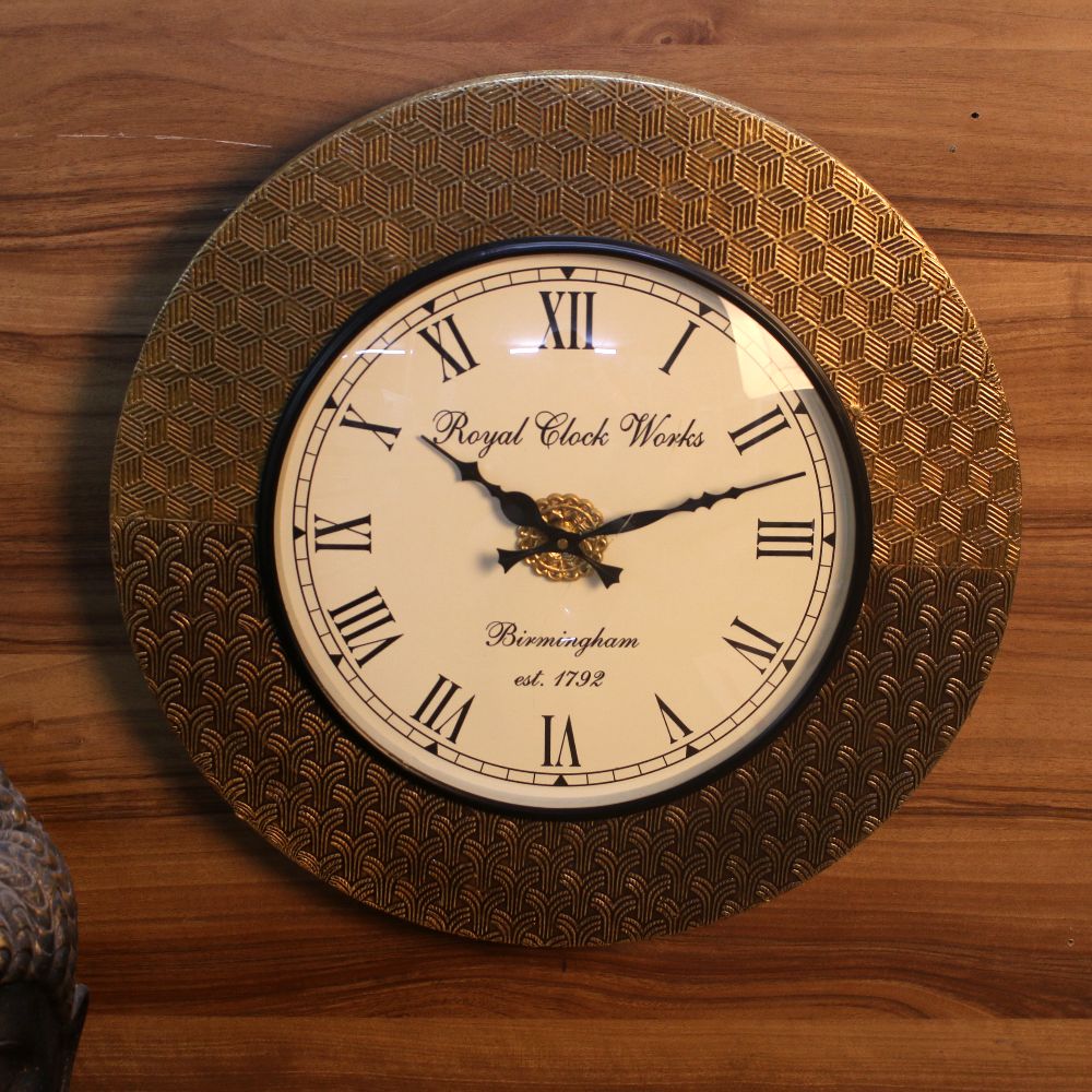 Wall Watch with Brass
