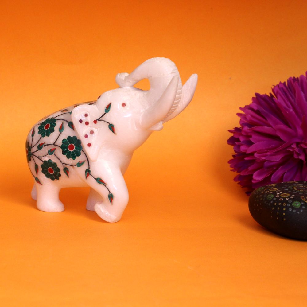 Marble Elephant 5''