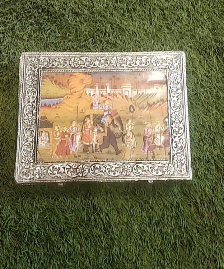 9X7 WOODEN REGZIN DRY FRUIT BOX