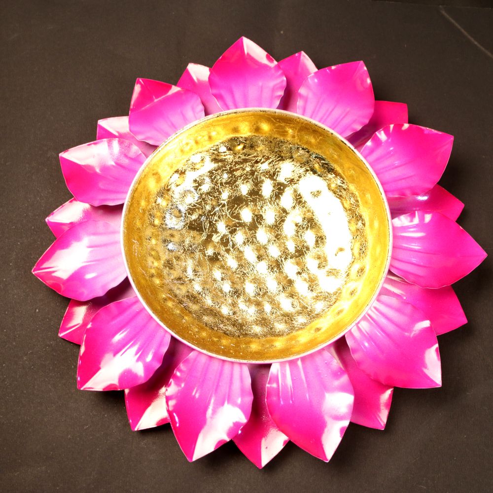 Urli Leaf Pink 13 Inch urli-leaf-pink-13-inch