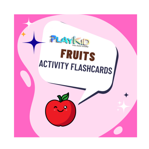 Pik A Boo Cloth Fruit Flash Cards – Early Learning & Brain Boosting Play