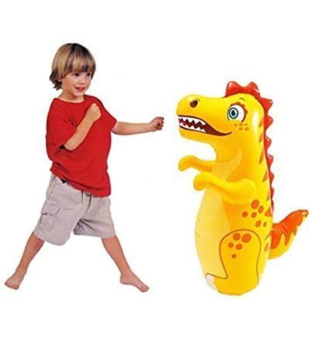 Inflatable punching bags