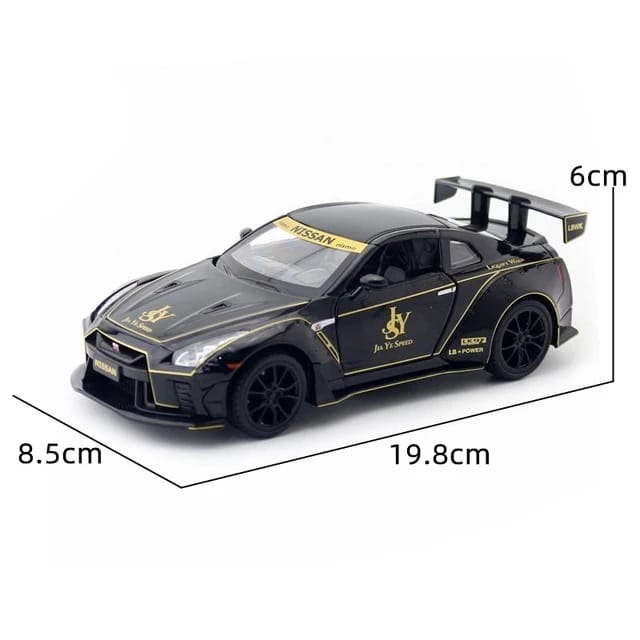 124 Scale Diecast Toy Vehicle Model Nissan GTR
